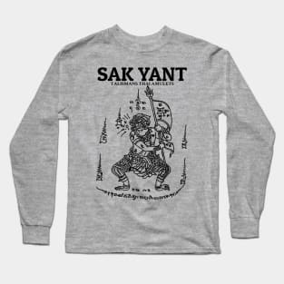 Sak Yant Muay Thai Tattoo Long Sleeve T-Shirt